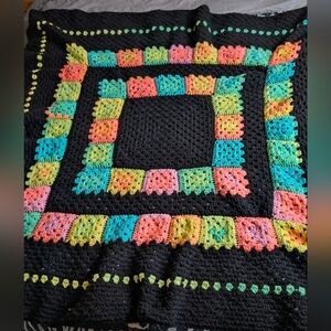 Rainbow Color 🌈 Crochet 🧶 🧶  Blanket